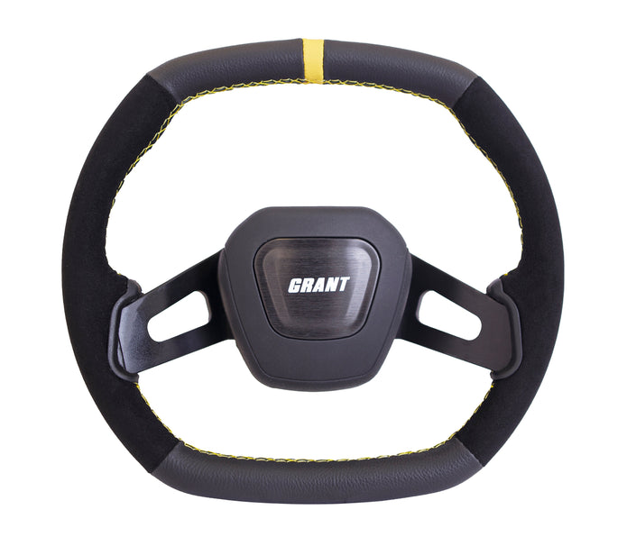 #684 C8 Performance Yellow Center Stripe