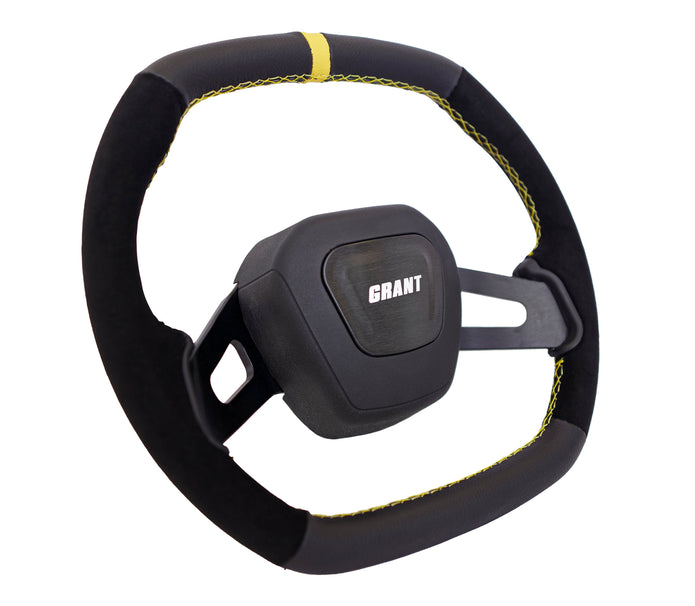 #684 C8 Performance Yellow Center Stripe